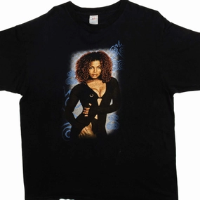 Anti Perspiration Lining Versatile Style Trend VINTAGE JANET JACKSON THE VELVET ROPE WORLD TOUR 1998 TEE SHIRT SIZE LARGE
