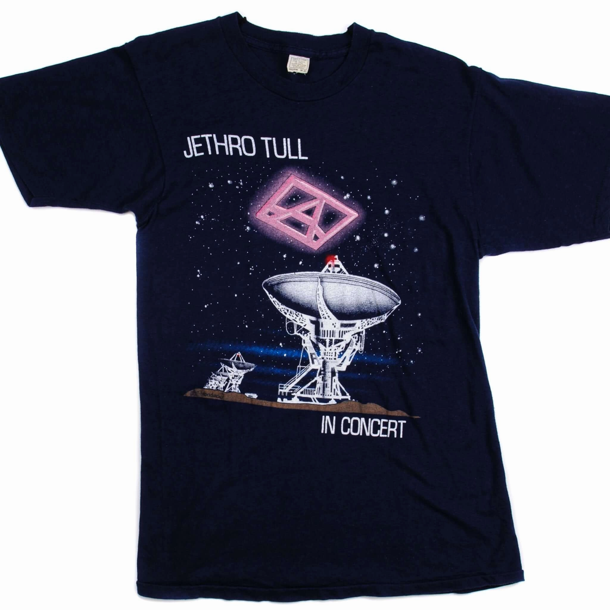 OdorResistantTechnology VINTAGE JETHRO TULL TEE SHIRT SIZE XS MADE IN USA