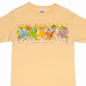 Effortless Fit Snag Resistant Surface VINTAGE JIMMY BUFFETT MARGARITAVILLE 2000 TEE SHIRT SIZE MEDIUM
