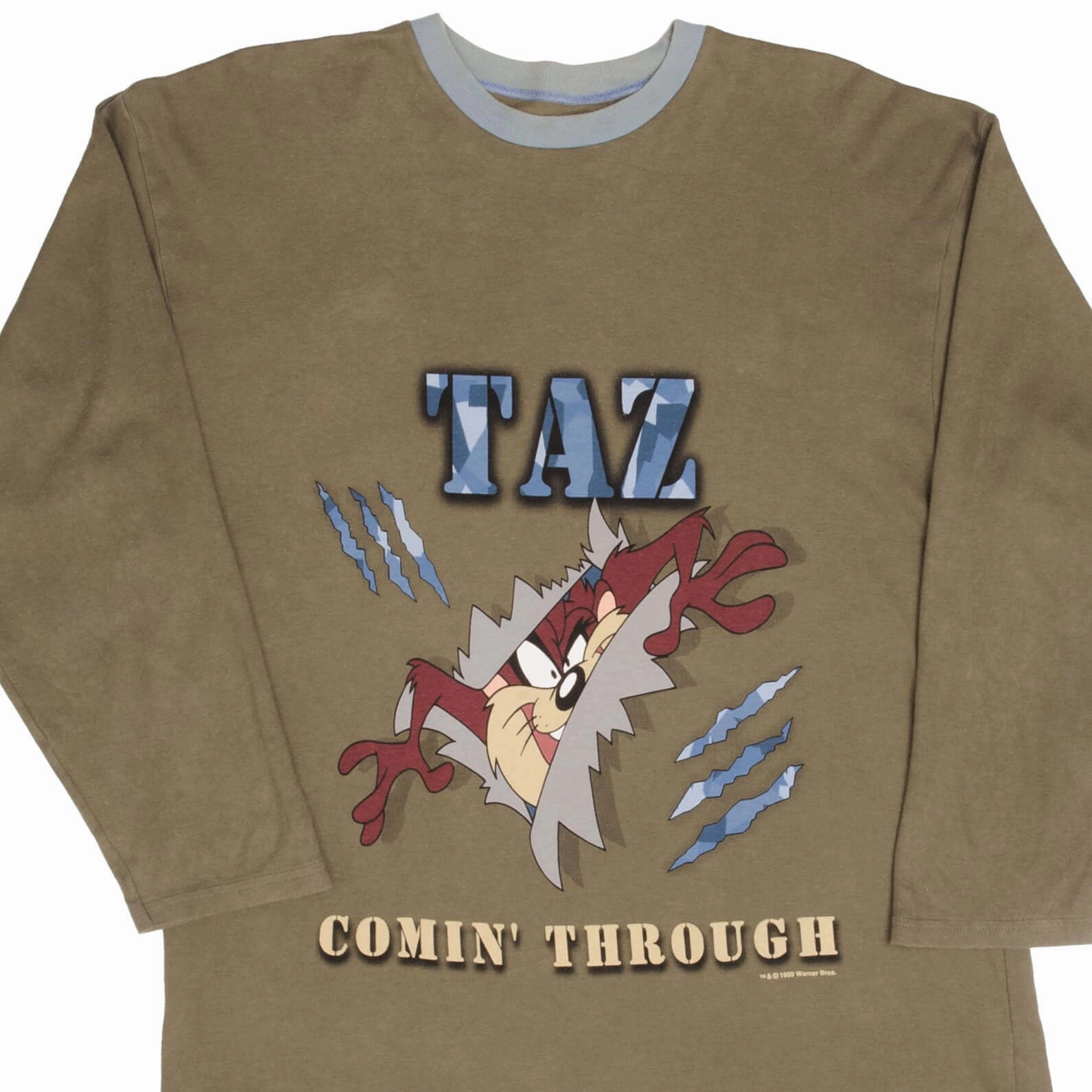 Fun and Relaxed MinimalBranding VINTAGE LOONEY TUNES TAZ MARK AND SPENCER 3/4 SLEEVE TEE SHIRT 1999 SIZE XL