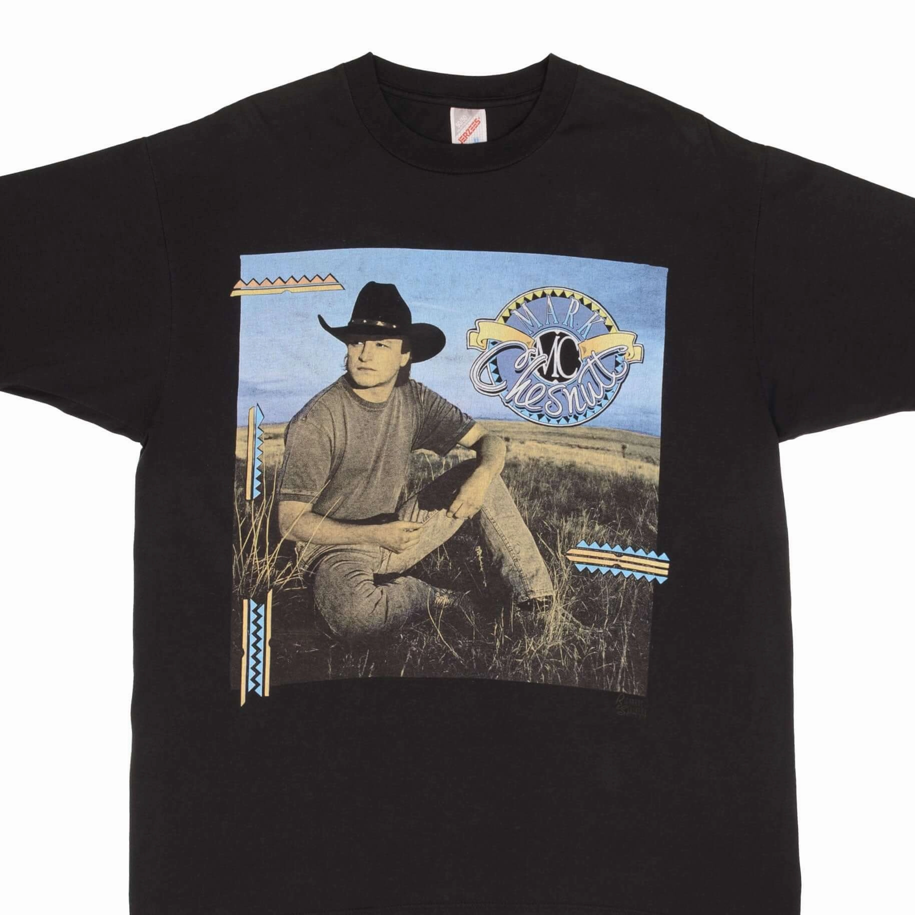 All-Day Stretch Relaxed Movement VINTAGE MARK CHESTNUT ALMOST GOODBYE 1993 TEE SHIRT SIZE XL MADE IN USA