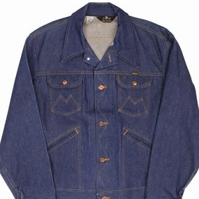 VINTAGE MAVERICK BLUE BELL DENIM JACKET 3J03MJ 1970S SIZE 44 MADE USA DEADSTOCK Merchandise