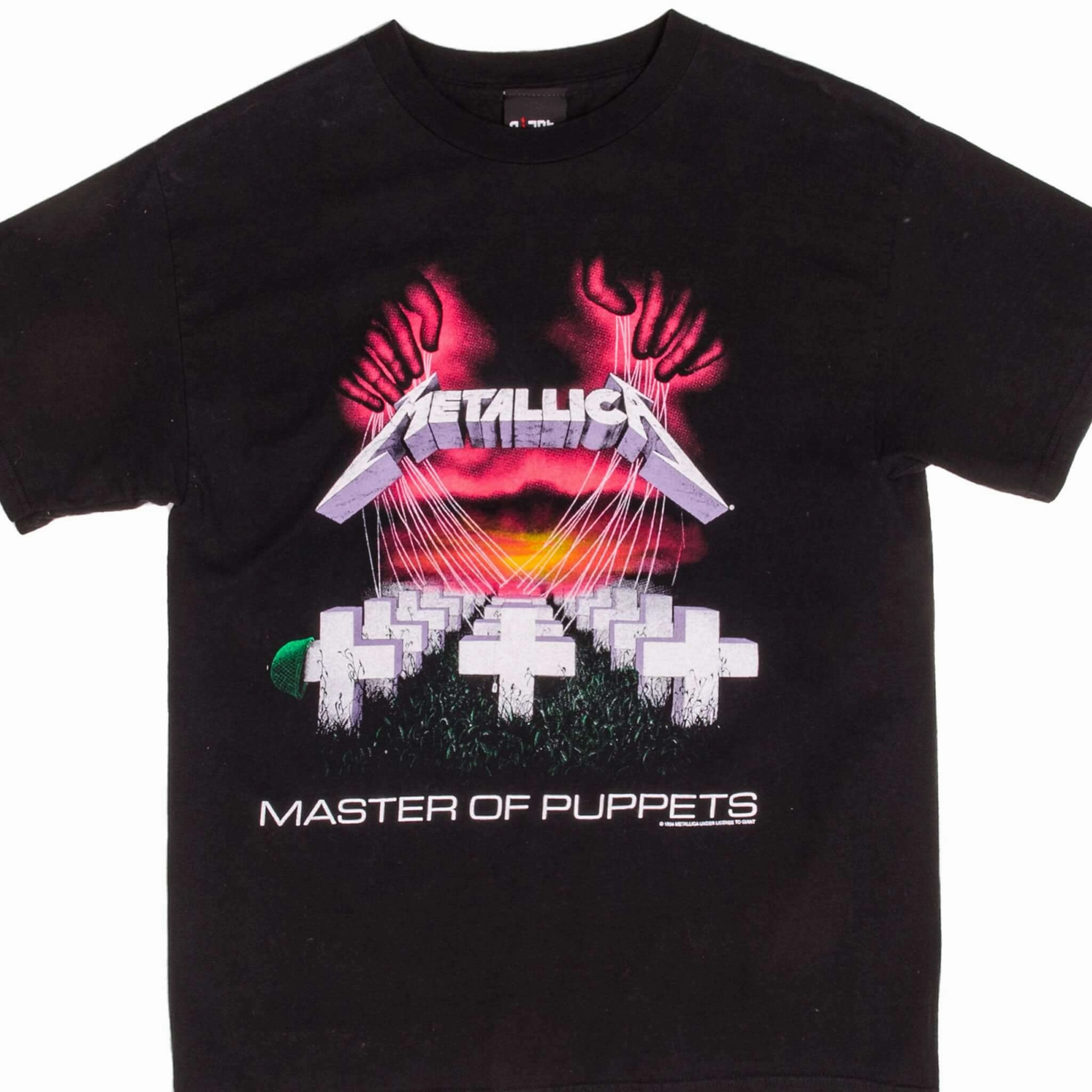 Daily Comfort VINTAGE METALLICA MASTER OF PUPPETS TEE SHIRT 1994 MEDIUM