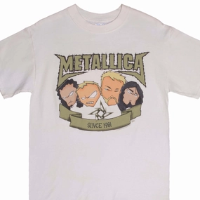 VINTAGE METALLICA WORLD TOUR 2003 TEE SHIRT SIZE MEDIUM Embroidered