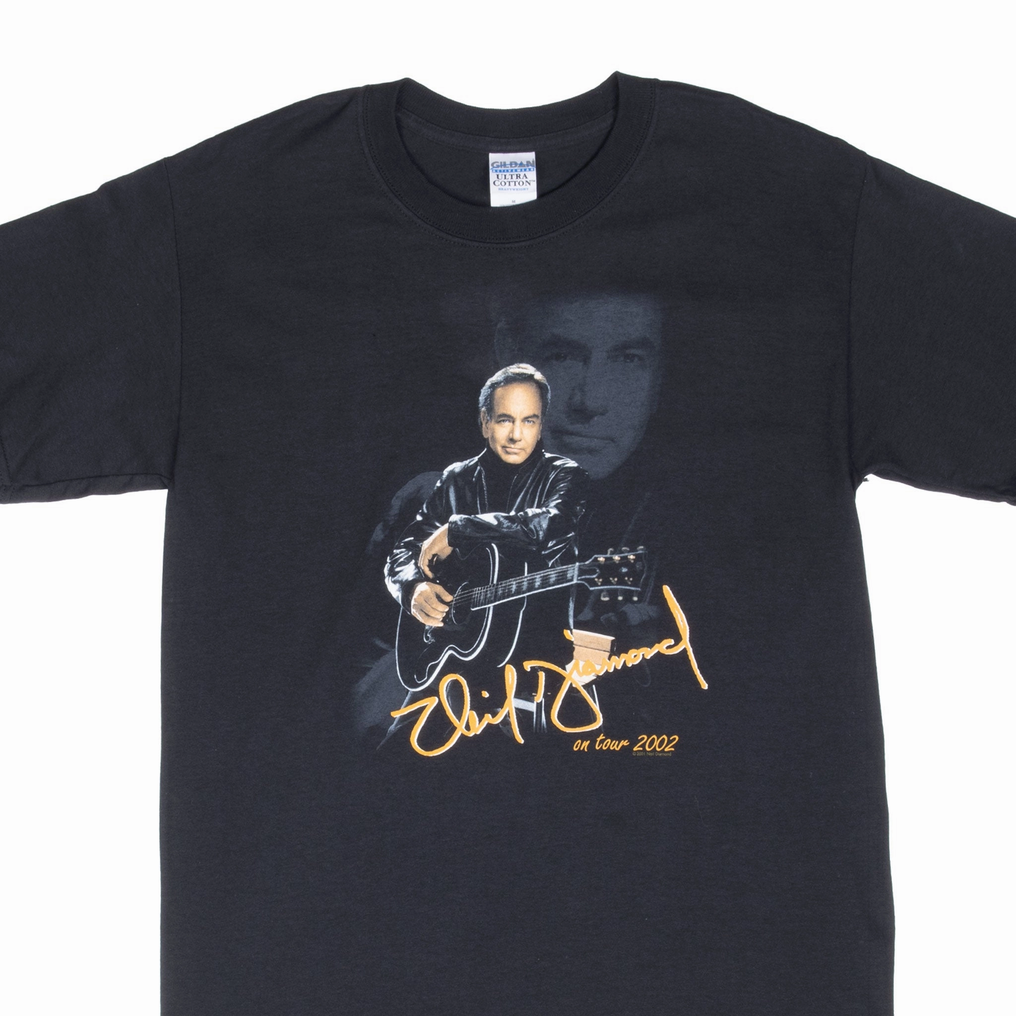 Kids playfulness DurableStitching VINTAGE NEIL DIAMOND IN LIVE CONCERT 2002 TEE SHIRT MEDIUM