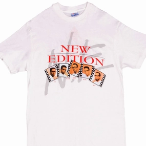 VINTAGE NEW EDITION HEATWAVE TEE SHIRT 1989 SIZE MEDIUM MADE IN USA Perfect For Relaxing