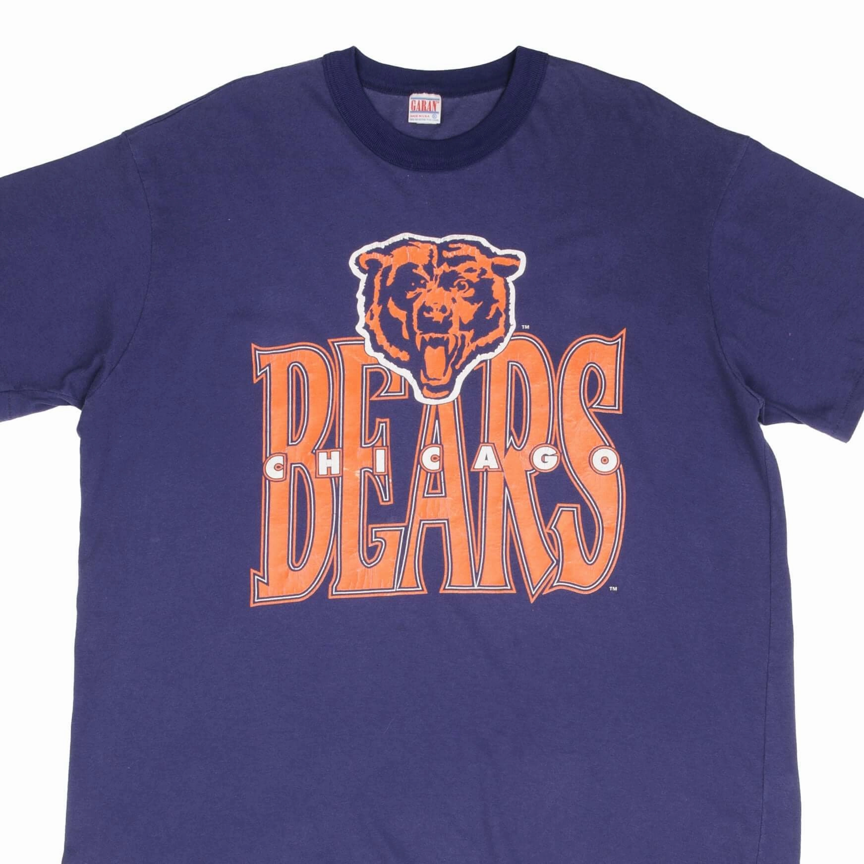VINTAGE NFL CHICAGO BEARS 1990S TEE SHIRT SIZE 2XL MADE IN USA Ethically Sourced Materials All Day Comfort