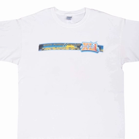 VINTAGE NFL COLTS VS BEARS SUPER BOWL XLI 2007 TEE SHIRT XL Slim Waistband V neck