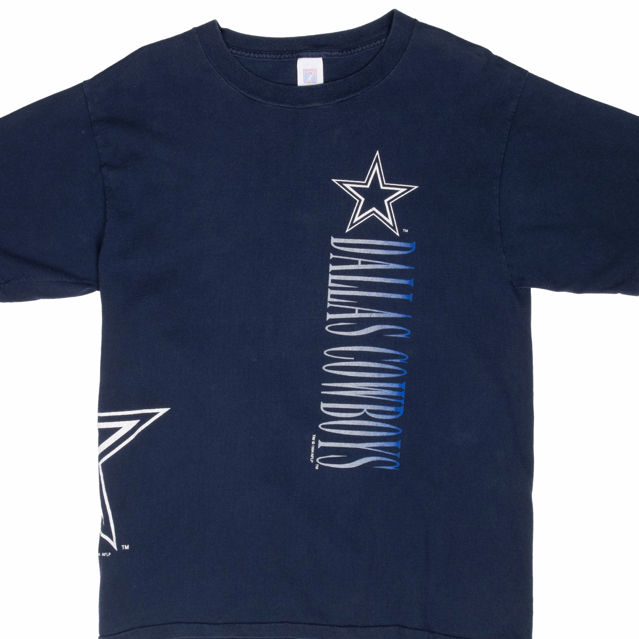 VINTAGE NFL DALLAS COWBOYS 1994 BLUE TEE SHIRT LARGE Urban Fashion Look