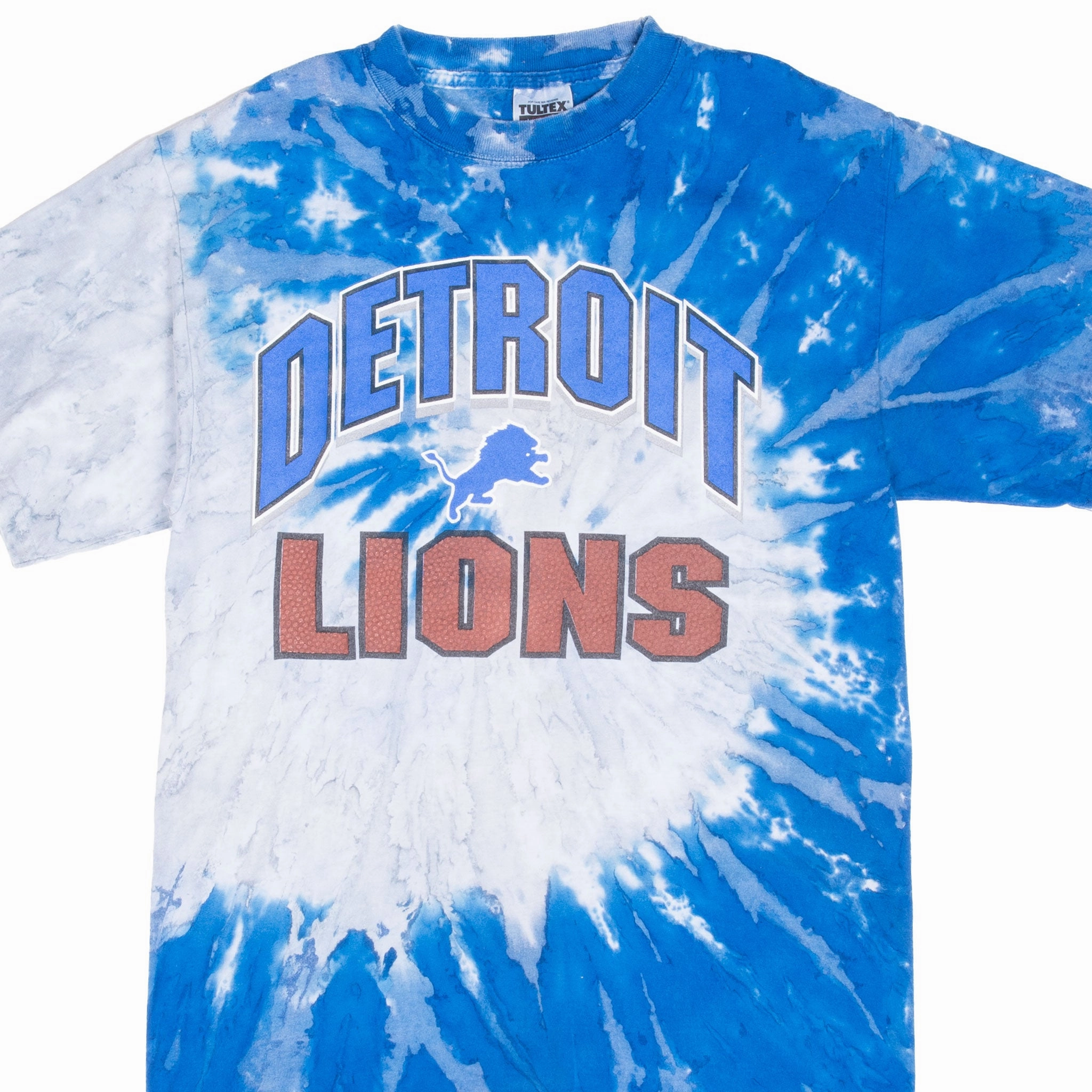 VINTAGE NFL DETROIT LIONS TIE DYE TEE SHIRT 1990S MEDIUM Comfy Design
