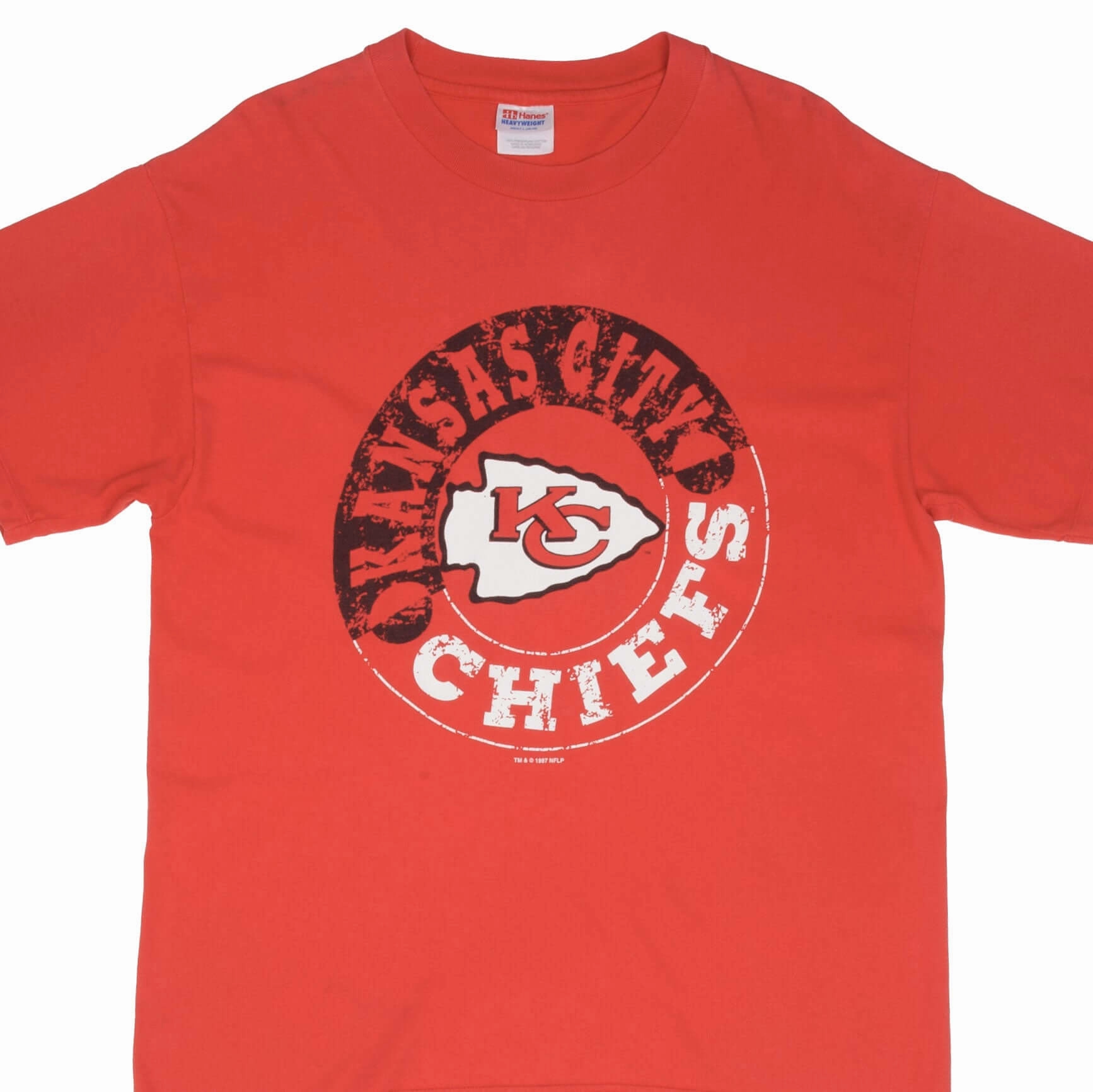 Adult sophistication VINTAGE NFL KANSAS CITY CHIEFS 1997 TEE SHIRT SIZE LARGE