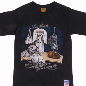 Minimalist Comfort VINTAGE NFL LOS ANGELES RAIDERS TEE SHIRT 1990S MEDIUM MADE USA