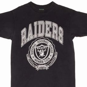 vacation wear VINTAGE NFL LOS ANGELES RAIDERS TEE SHIRT 1990S SIZE LARGE MADE IN USA