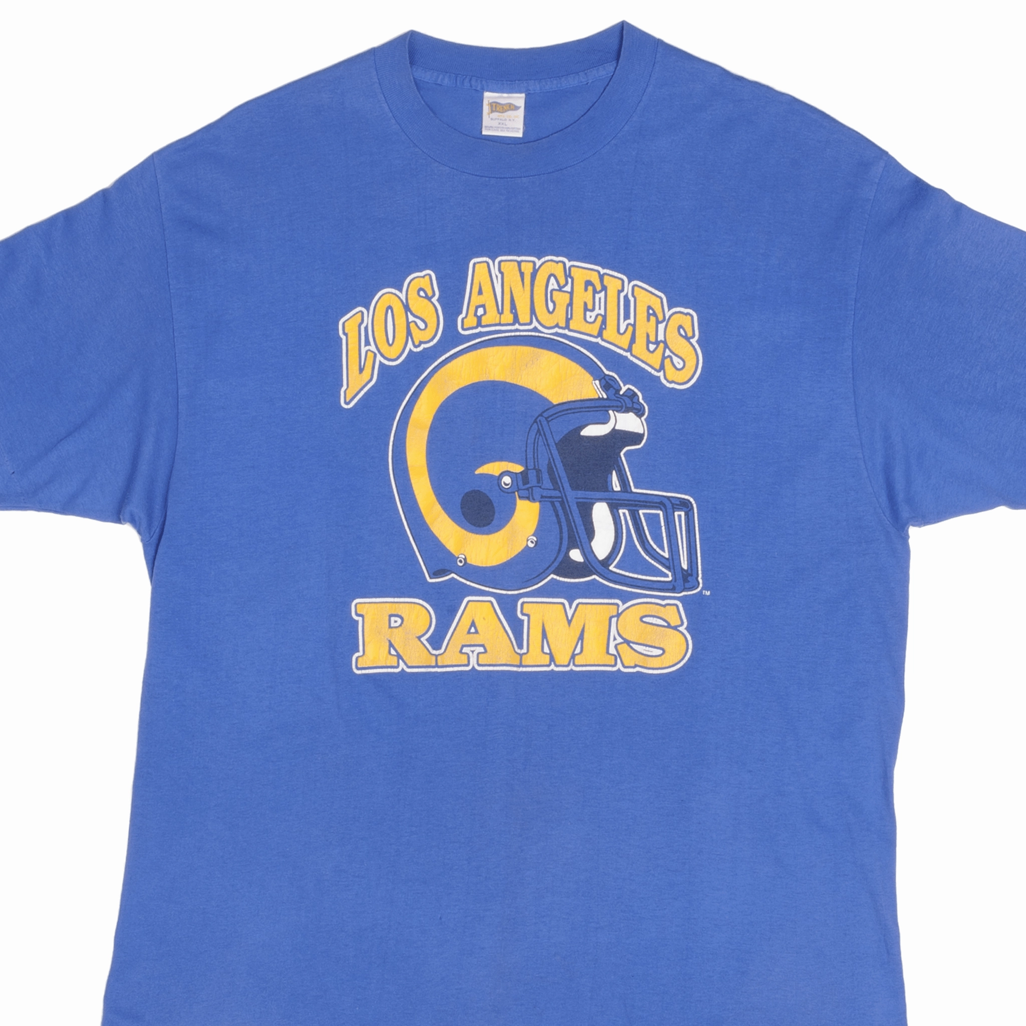 Fashion-Ready Timeless casual wear VINTAGE NFL LOS ANGELES RAMS TEE SHIRT 1980S SIZE LARGE MADE IN USA