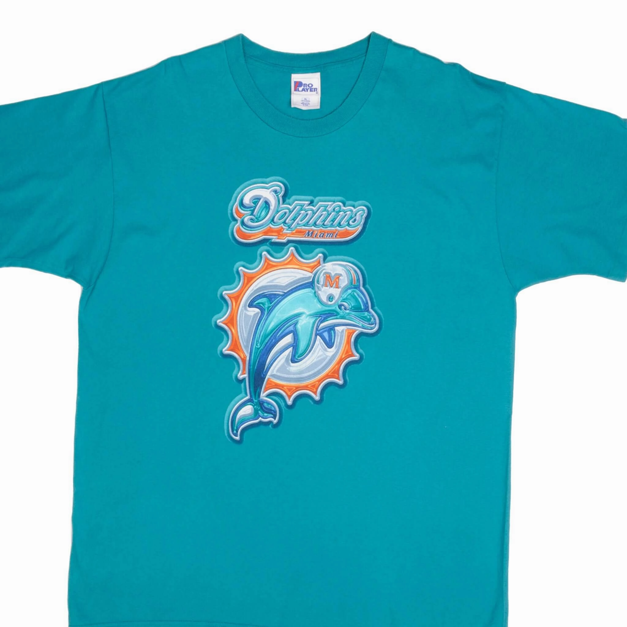 VINTAGE NFL MIAMI DOLPHINS TEE SHIRT 1990S SIZE XL MADE IN USA baby shower