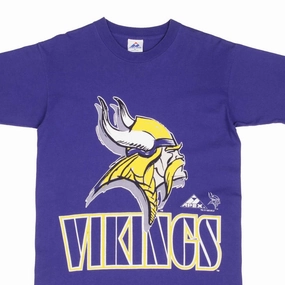 DoubleStitched Seams Minimalist Wear VINTAGE NFL MINNESOTA VIKINGS 1993 TEE SHIRT SIZE MEDIUM MADE IN USA