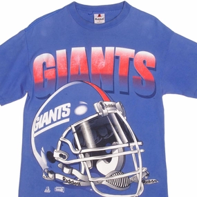 Essential Fashion spandex blend VINTAGE NFL NY GIANTS TEE SHIRT 1991 SIZE MEDIUM MADE IN USA