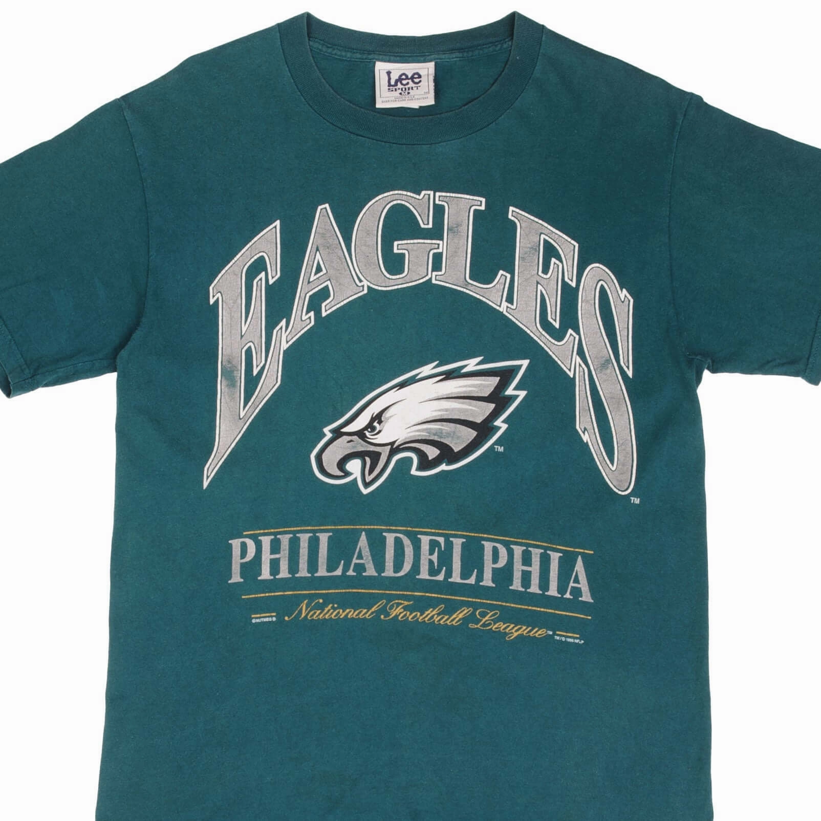 Relaxed Flex VINTAGE NFL PHILADELPHIA EAGLES 1996 TEE SHIRT SIZE MEDIUM MADE IN USA