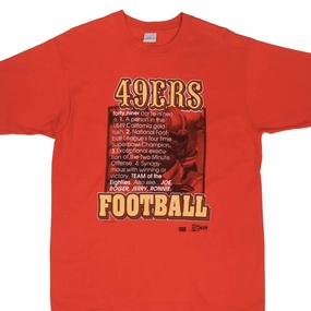 Versatile Trend VINTAGE NFL SAN FRANCISCO 49ERS 1987 TEE SHIRT SIZE LARGE MADE IN USA