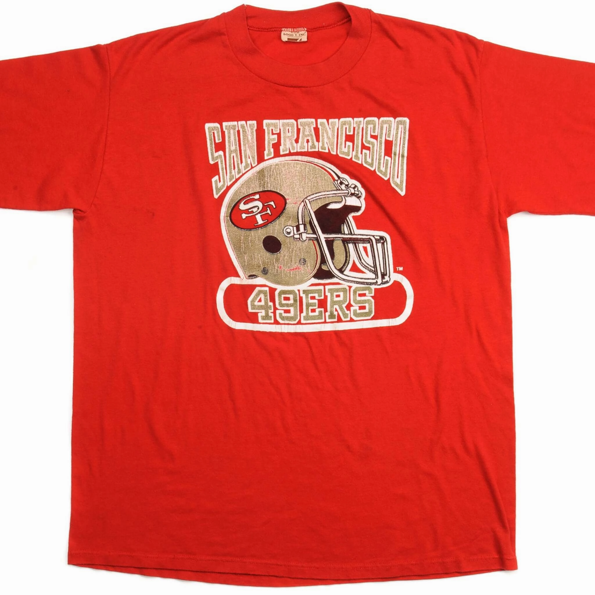 Non-toxic VINTAGE NFL SAN FRANCISCO 49ERS TEE SHIRT SIZE MEDIUM