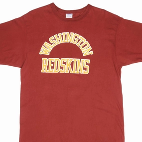 TemperatureRegulating Fashionable Fit VINTAGE NFL WASHINGTON REDSKINS 1980S TEE SHIRT LARGE MADE IN USA