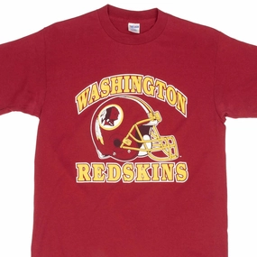 NonIrritating Fabric comfortable option VINTAGE NFL WASHINGTON REDSKINS 1990S TEE SHIRT MEDIUM MADE IN USA