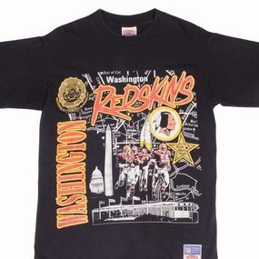 VINTAGE NFL WASHINGTON REDSKINS 1990S TEE SHIRT SIZE MEDIUM MADE IN USA Layered Comfort Urban Fit