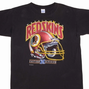 Quick Dry Material VINTAGE NFL WASHINGTON REDSKINS 1993 TEE SHIRT SIZE LARGE MADE IN USA