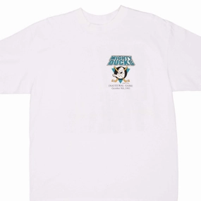 Breathable Comfort Design Essential Fit VINTAGE NHL ANAHEIM MIGHTY DUCKS INAUGURAL GAME TEE SHIRT 1993 XL MADE IN USA