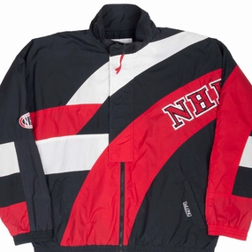 VINTAGE NHRA DRAG RACING DE LONG WINDBREAKER JACKET 1990S XL suitable for air sports AntiStaticLining