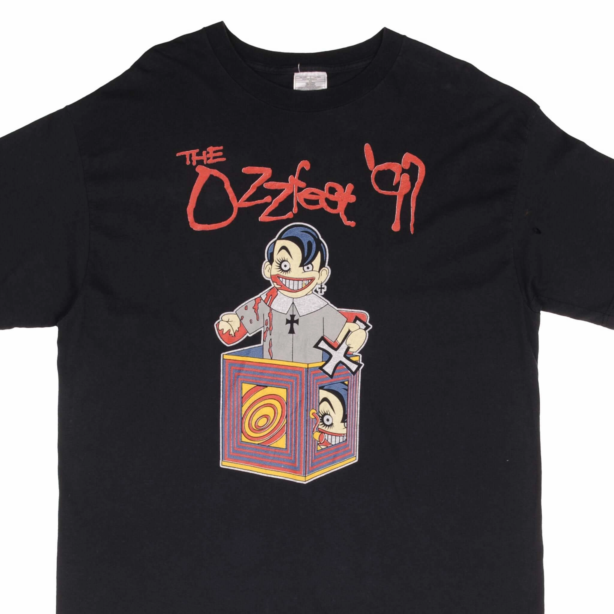 VINTAGE OZZFEST OZZY OSBOURNE BLACK SABBATH 1997 TEE SHIRT SIZE LARGE NoSideSeam Street Style