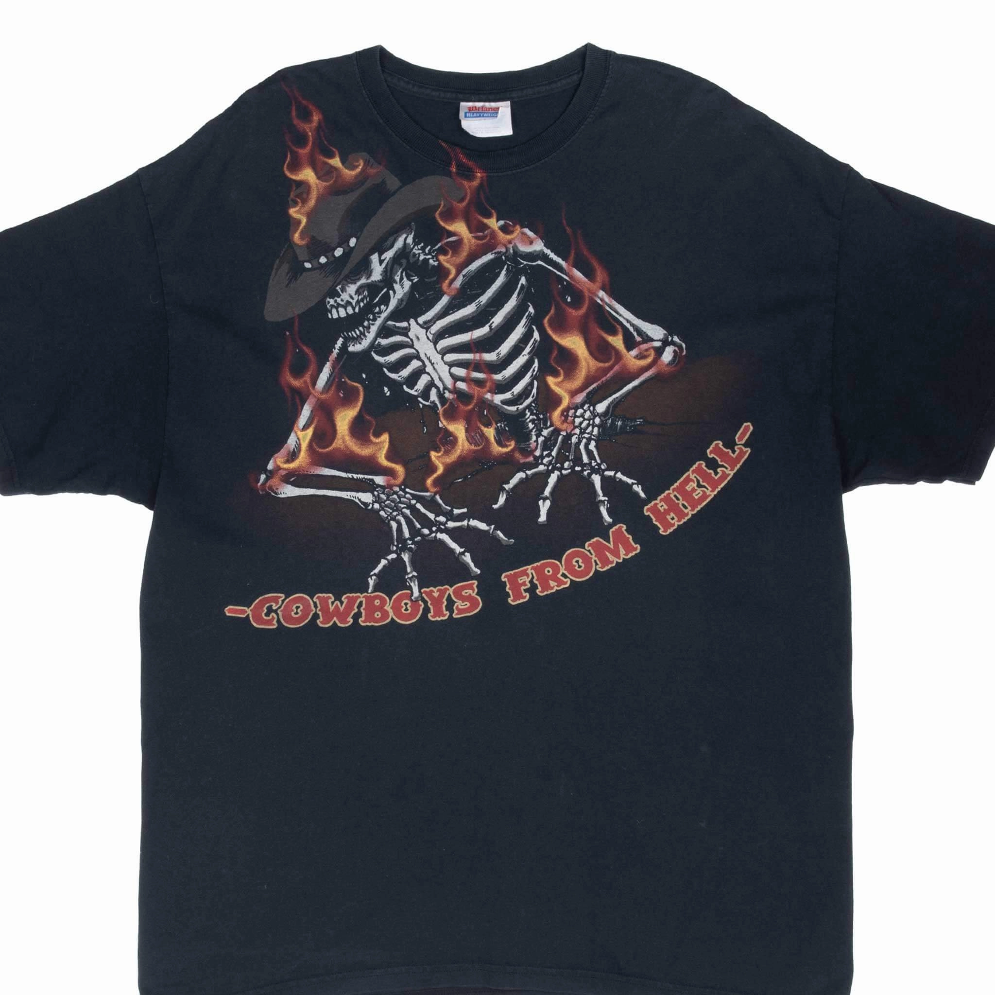 VINTAGE PANTERA COWBOYS FROM HELL 2008 TEE SHIRT XL Bold Design
