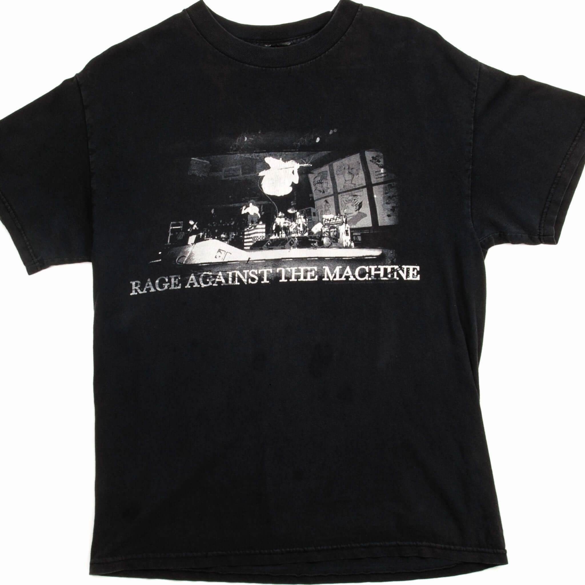VINTAGE RAGE AGAINST THE MACHINE TEE SHIRT SIZE MEDIUM MADE IN USA Comfortable Wear