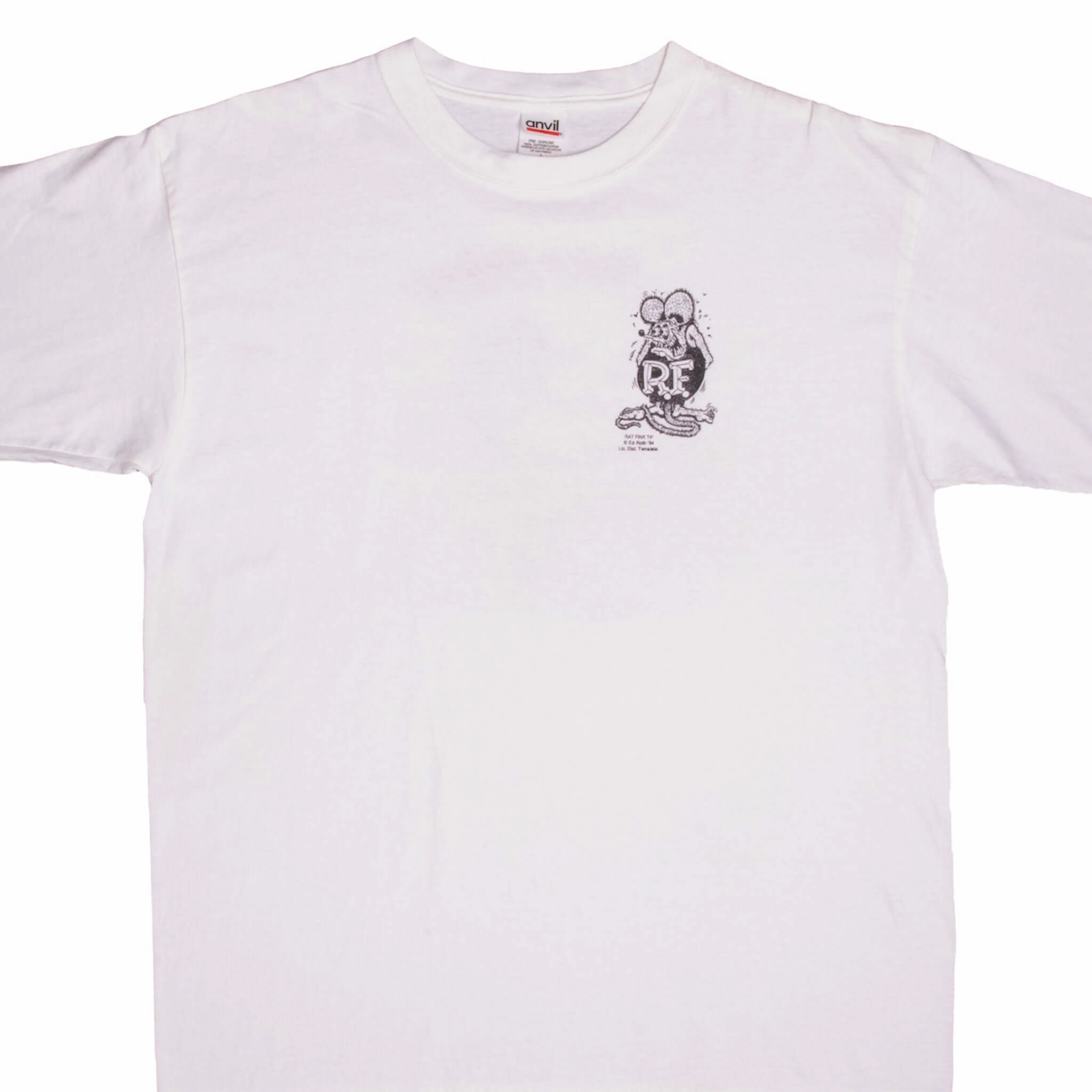 Sleek Fit VINTAGE RAT FINK TEE SHIRT 1984 SIZE LARGE