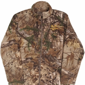 VINTAGE REALTREE XTRA CAMO HUNTING FLEECE JACKET SIZE MEDIUM Influence