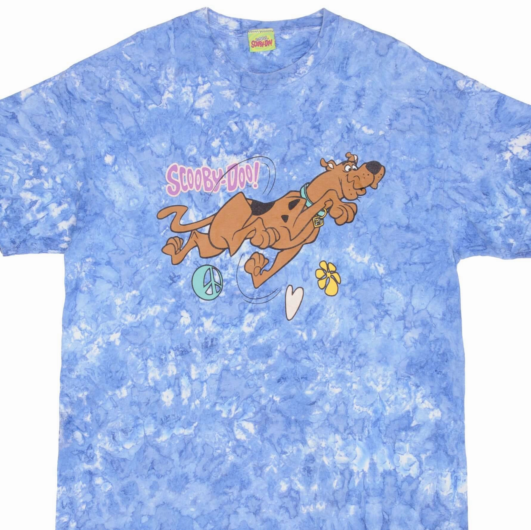 Chill Vibe VINTAGE SCOOBY DOO TIE DYE TEE SHIRT 1998 SIZE XL