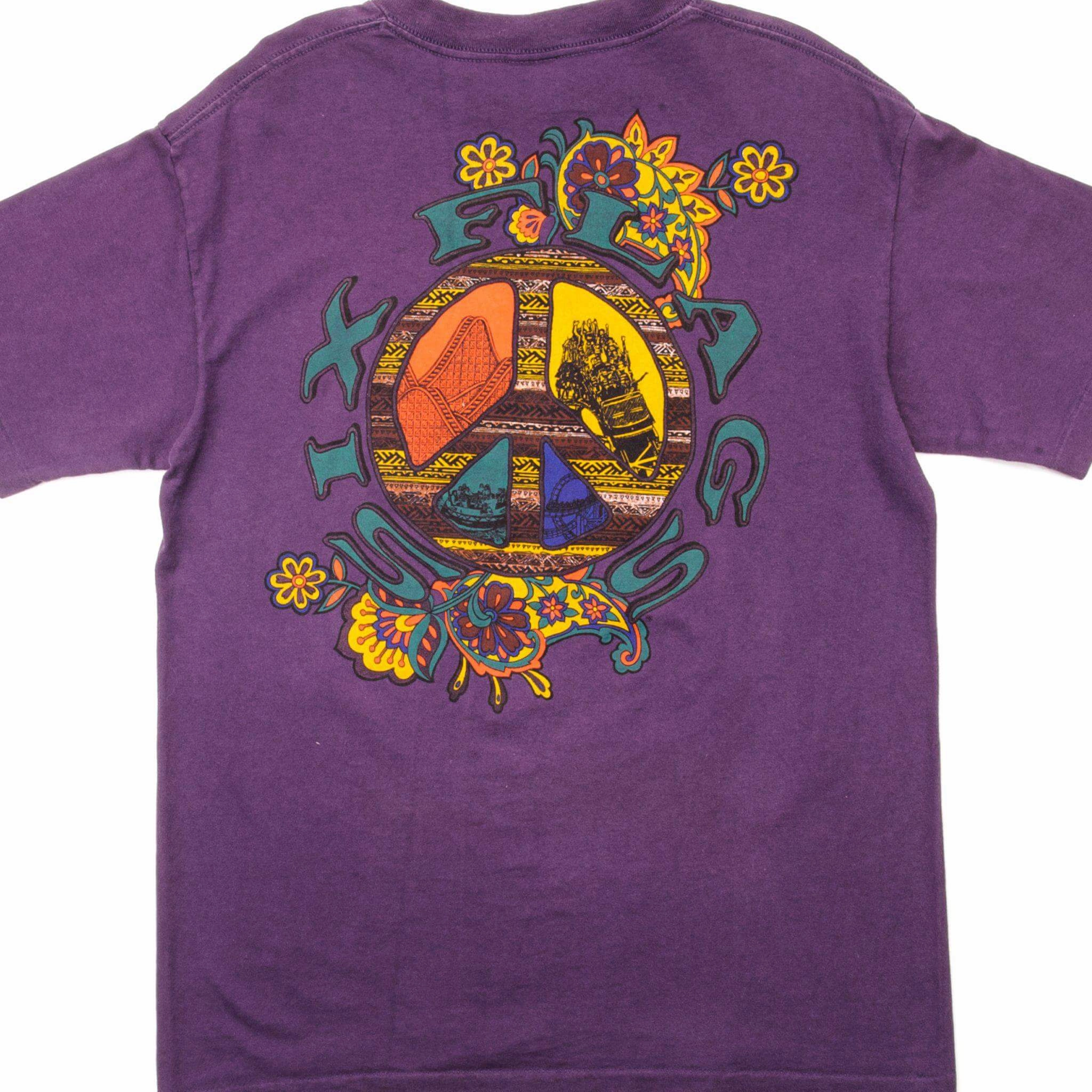 VINTAGE SIX FLAGS TEE SHIRT SIZE SMALL MADE IN USA safe for skin Comfy Apparel