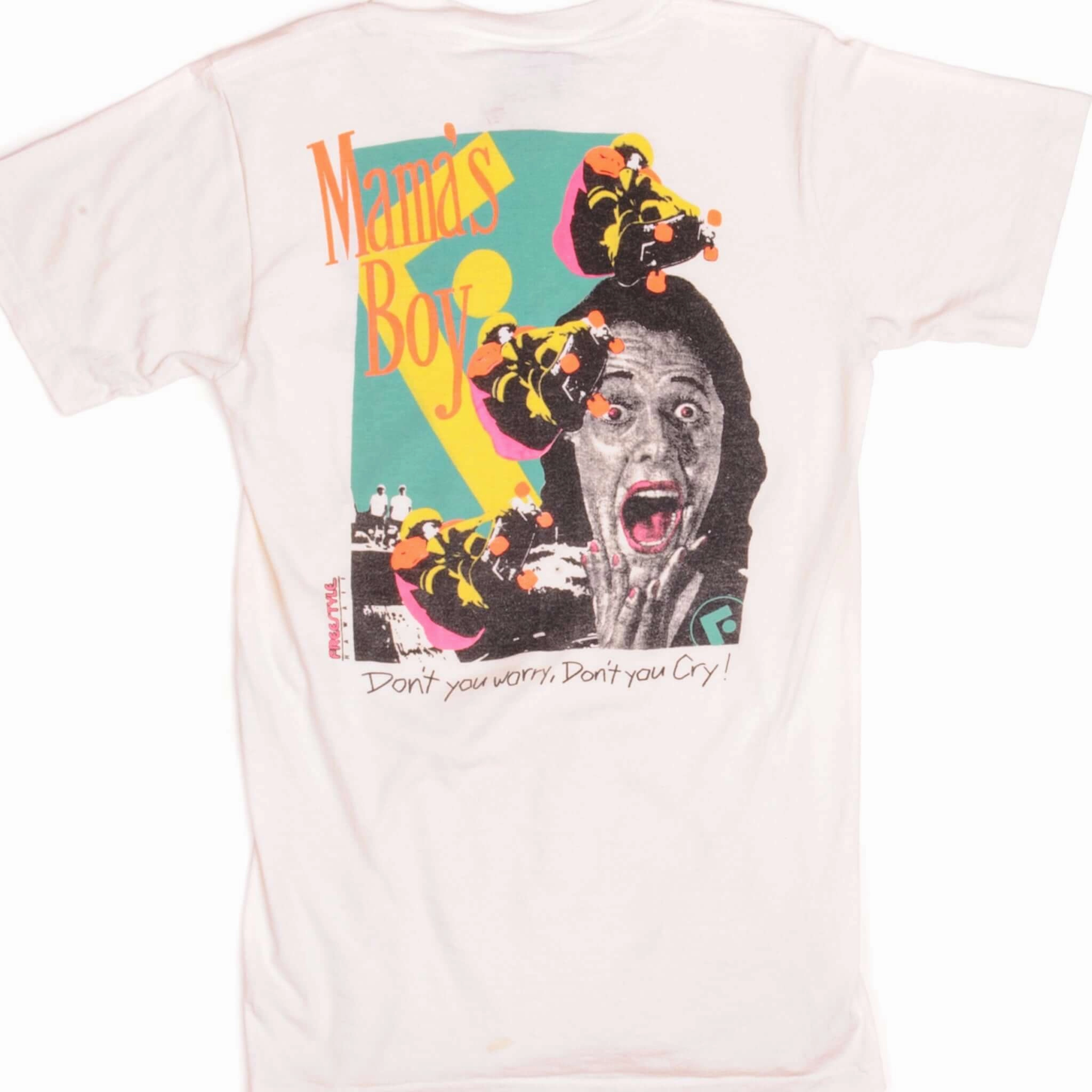 VINTAGE SKATE FREESTYLE HAWAII TEE SHIRT SIZE XS MADE IN USA Double Stitched Hem