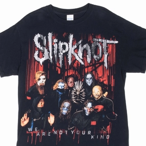 Durable Color Retention VINTAGE SLIPKNOT WE ARE NOT YOUR KIND TOUR 2019 TEE SHIRT MEDIUM