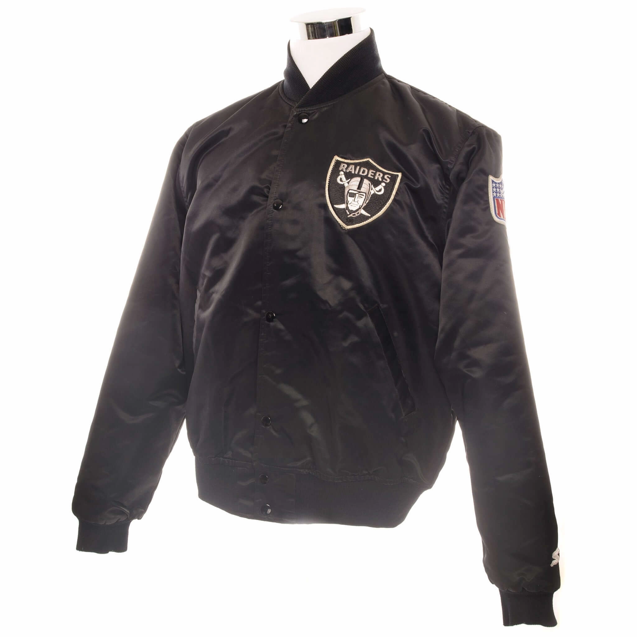 Discover Peak Ready VINTAGE STARTER NFL RAIDERS JACKET SIZE LARGE MADE IN USA
