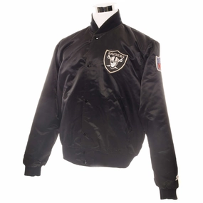 Discover Peak Ready VINTAGE STARTER NFL RAIDERS JACKET SIZE LARGE MADE IN USA