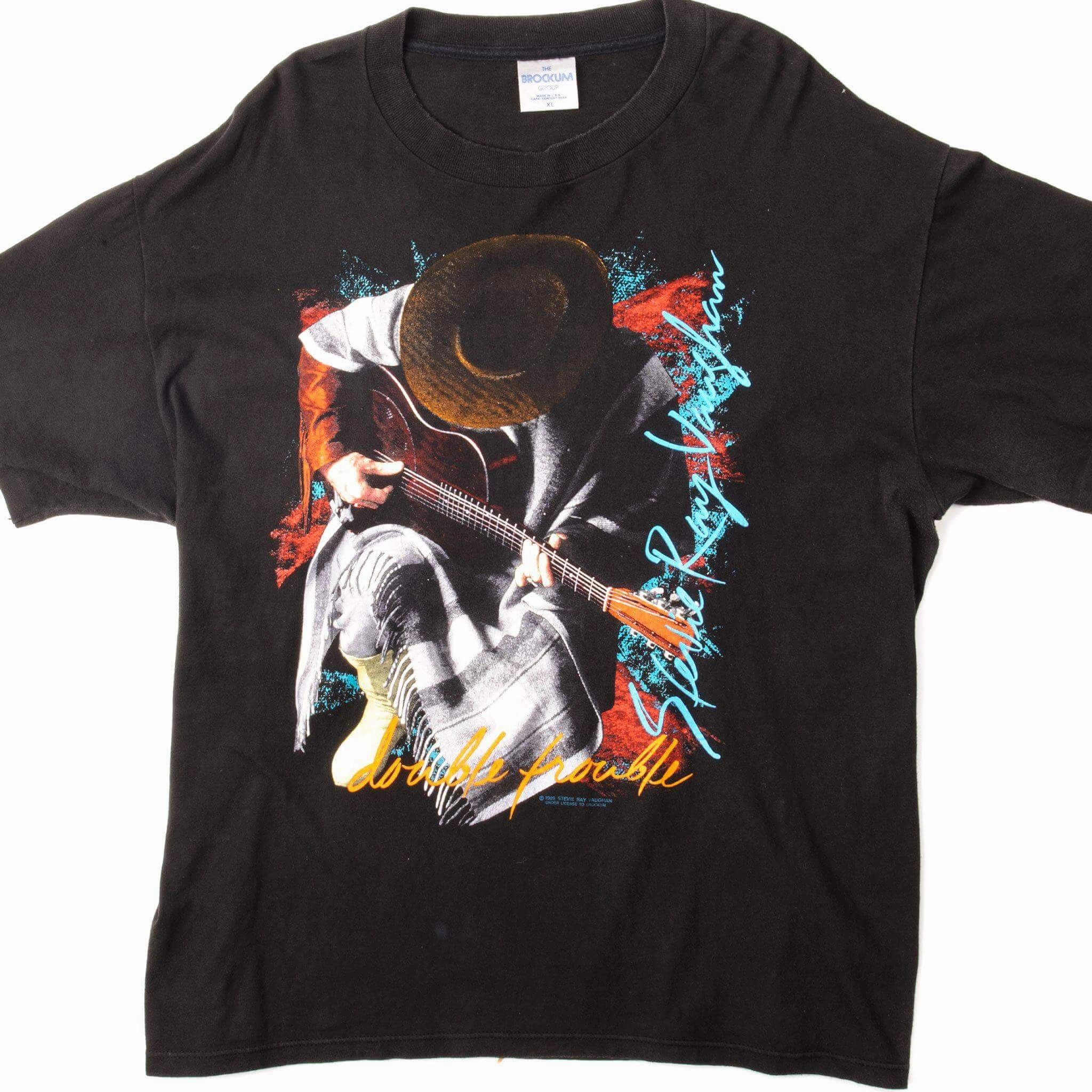 VINTAGE STEVIE RAY VAUGHAN IN STEP TOUR 1989 TEE SHIRT SIZE XL MADE IN USA Holiday Outfit Style