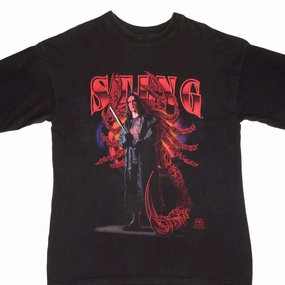 VINTAGE STING WCW NWO WRESTLING TEE SHIRT SIZE XL 1998 Stylish Day Wear Comfy Apparel
