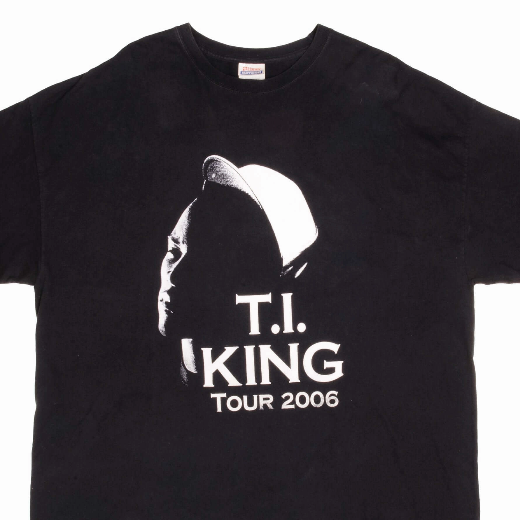 VINTAGE T.I. TI KING TOUR 2006 RAP TEE SHIRT SIZE 2XL Stylish Wearable