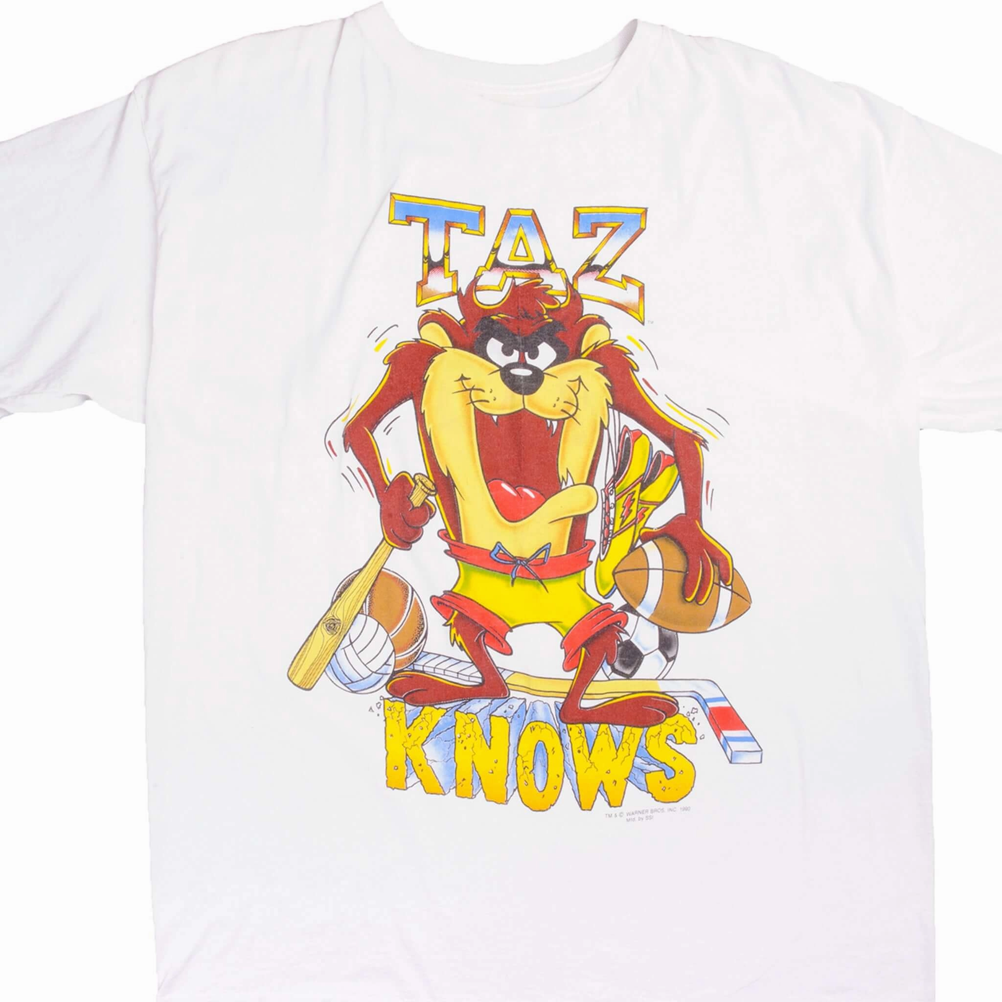 Effortless Style Affordable accessibility VINTAGE TAZ LOONEY TUNES  TEE SHIRT 1990 SIZE XL MADE IN USA