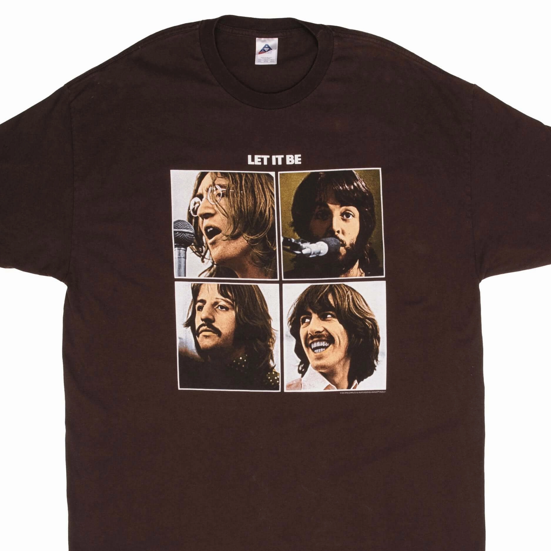VINTAGE THE BEATLES LET IT BE 2004 TEE SHIRT SIZE 2XL Outdoor Smart