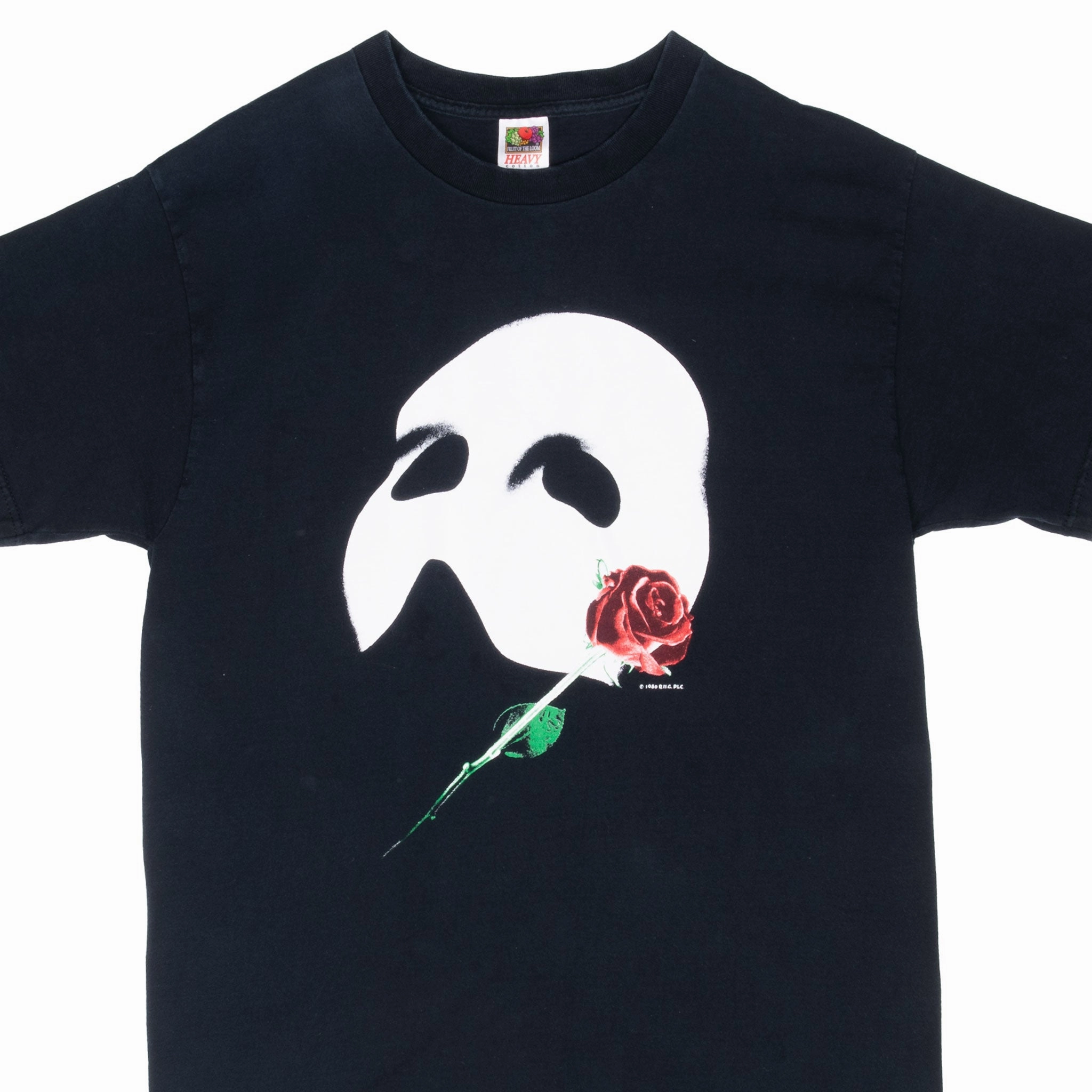 VINTAGE THE PHANTOM OF THE OPERA TEE SHIRT 1990S LARGE Non Toxic Materials