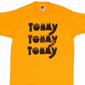 VINTAGE THE WHO TOMMY TEE SHIRT 1993 SIZE LARGE MADE IN USA Odor Resistant Treatment