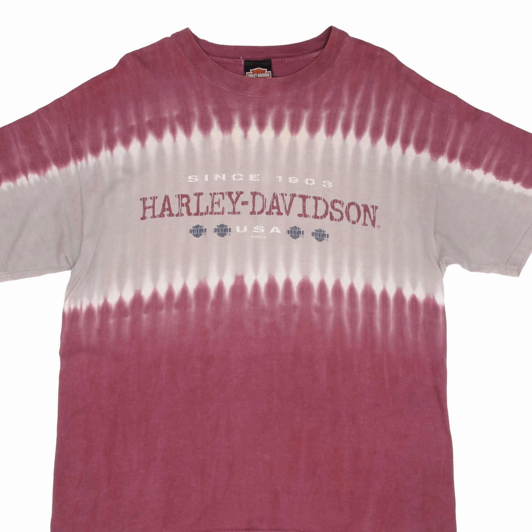 Holiday Wear All Purpose Wear VINTAGE TIE DYE HARLEY DAVIDSON DAYTONA TEE SHIRT 2000 SIZE LARGE