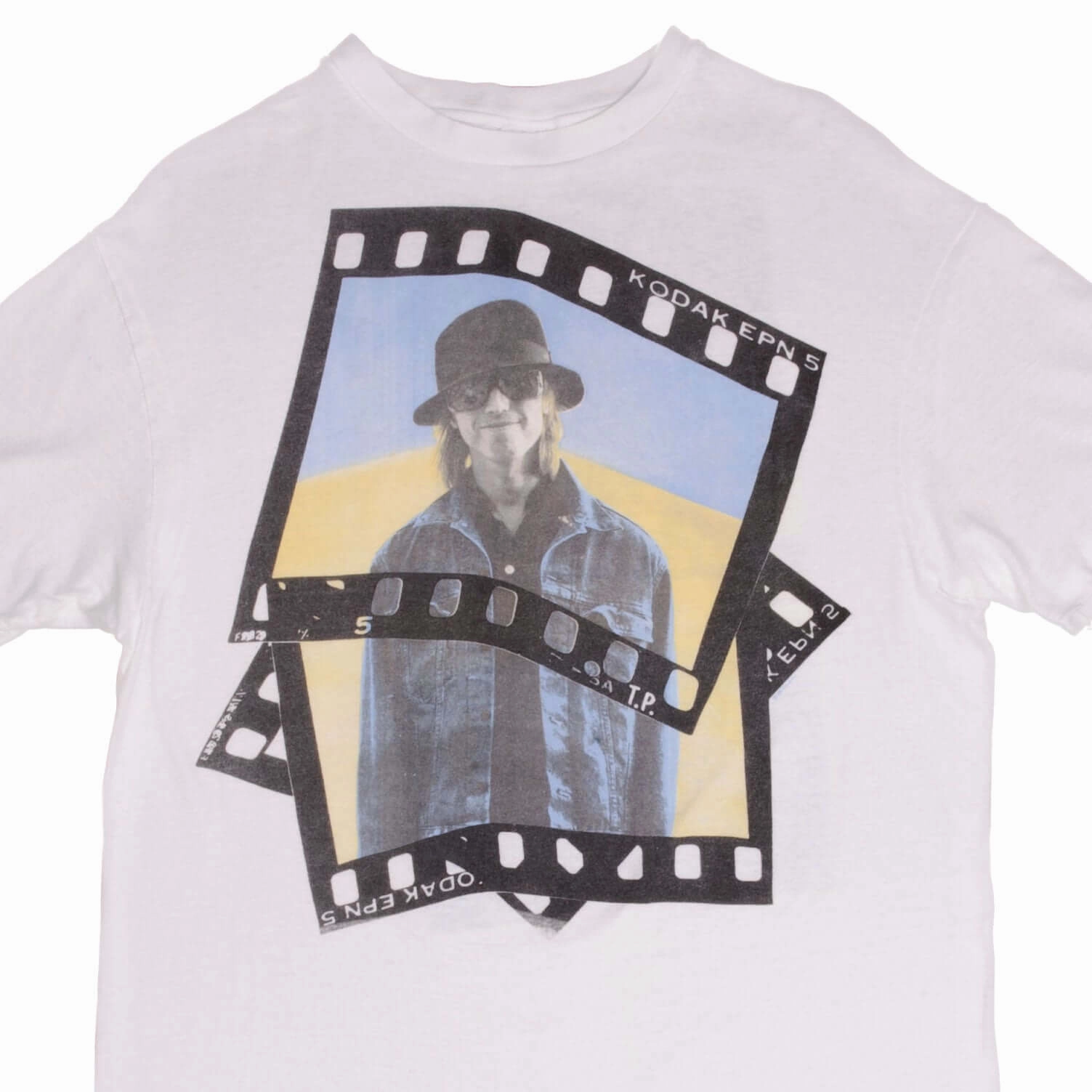 Versatile Look VINTAGE TOM PETTY AND THE HEARTBREAKERS 1989 TEE SHIRT LARGE MADE IN USA